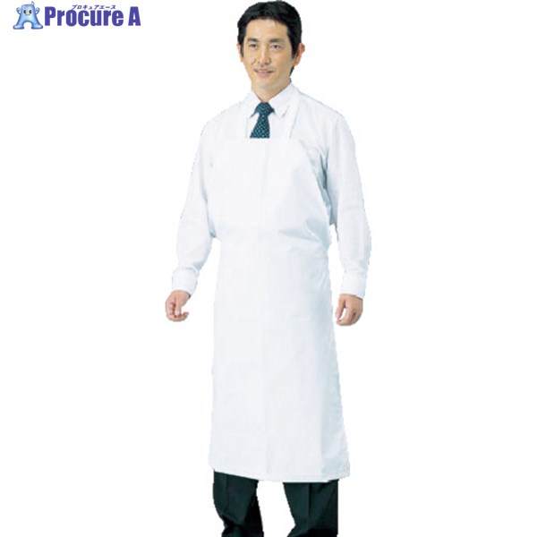 AS フッ素コートエプロン CS-MAA-M 1-7710-02 1枚 ▼818-8548