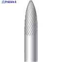 ナカニシ チタンコート超硬カッター 砲弾型 シングルカット φ6×16×軸φ6 21611 1本 ▼829-2945