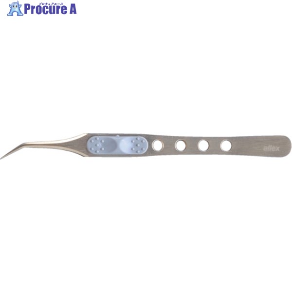 ALLEX ピンセット P-4T(チタンコート) 全長113mm 21112 1本 ▼836-6536