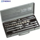 TONE ミックスソケットレンチセット 差込角6.35mm/9.5mm 230MX 1S ▼169-6378 ●YA513