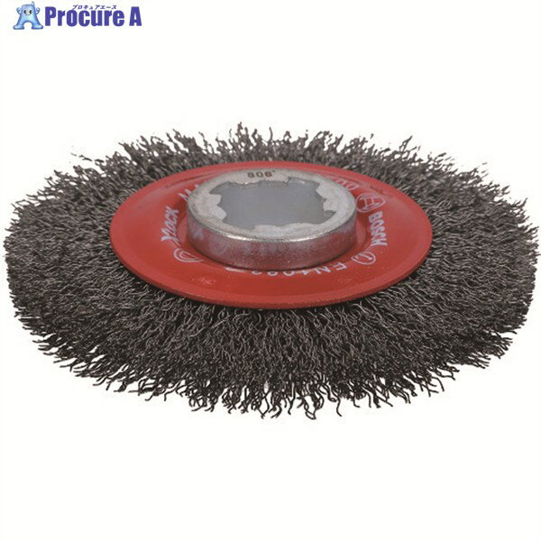 ボッシュ X-LOCK カップワイヤーブラシ115Φ鉄0.3mmストレート 2608620732 1個 ▼199-1587