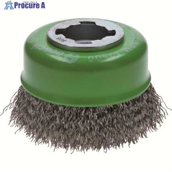 ボッシュ X-LOCK カップワイヤーブラシ75Φステン0.3mmストレート 2608620728 1個 ▼199-1601
