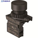 TRUSCO 押しボタンスイッチ Φ25 1a 黒 25P-1AM-BK 1個 ▼207-7723