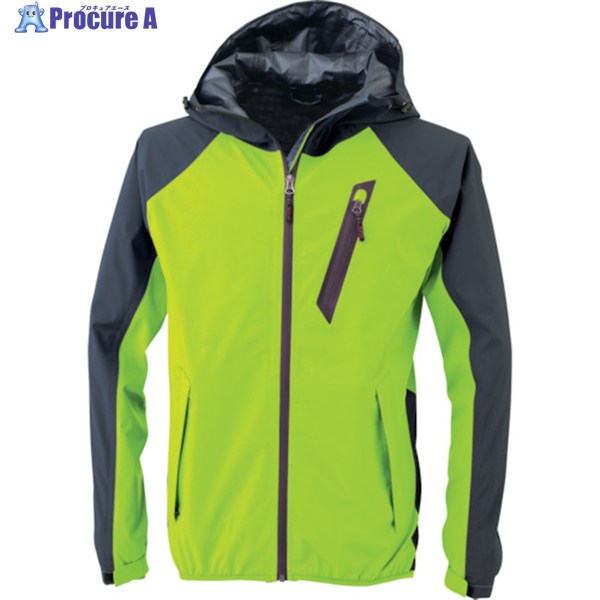 XEBEC レインウェア上下セット32001-84-5L イエローグリーン 32001-84-5L 1着 ▼337-4523