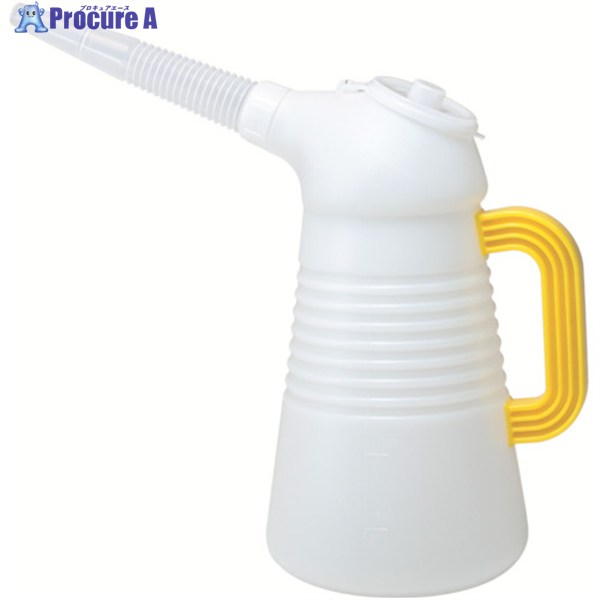 FURUPLA オイルジョッキ 2リッターイエロー 320Y 1個 ▼356-6030