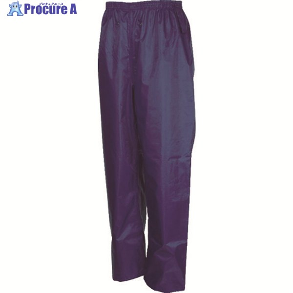 カジメイク レインパンツ ネイビー M 3222-55-M 1着 ▼434-4022