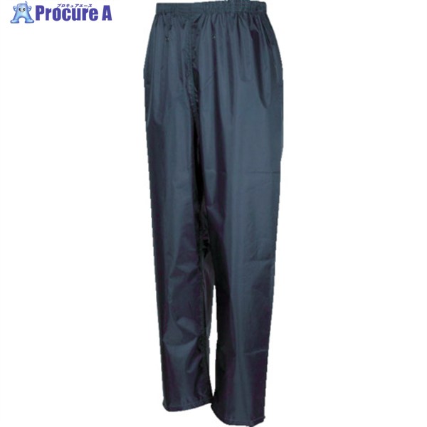 カジメイク レインパンツ チャコール 3L 3222-74-3L 1着 ▼434-4031