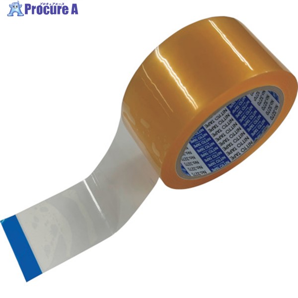 日東電工BM 梱包・包装用OPPテープ ダンプロンテープ No.3270 50mm×50m 透明 327050TM 1巻 ▼610-2704