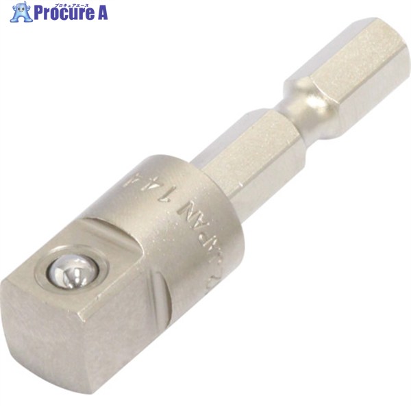 TONE ソケットアダプター(電動工具用) 電動ドリル用ソケットアダプター 差込角9.5mm 2BA-12 1個 ▼759-5..