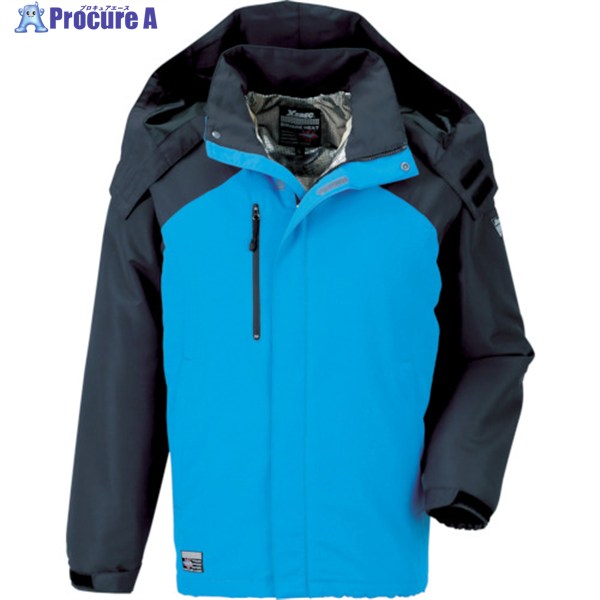 XEBEC 232アルミ蓄熱ブルゾン ターコイズブルー M 232-44-M 1着 ▼763-8931