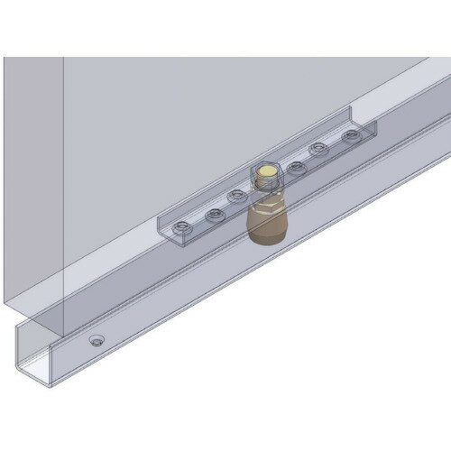 HELM ニコ 25号ドアハンガー用ガイドローラー ボルトタイプ 25HE-GRB 1個 ▼771-1506(3)