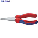 KNIPEX 3015-140 ロングノーズプライヤー 全長140mm 3015-140 1丁 ▼792-5212