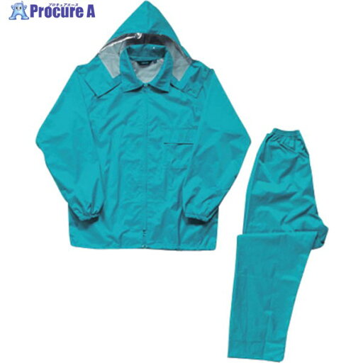 カジメイク セレクトレインスーツ ターコイズ LL 3270-53-LL 1着 ▼811-0506 カジメイク セレクトレインスーツ ターコイズ LL 3270-53-LL 1着 ▼811-0506