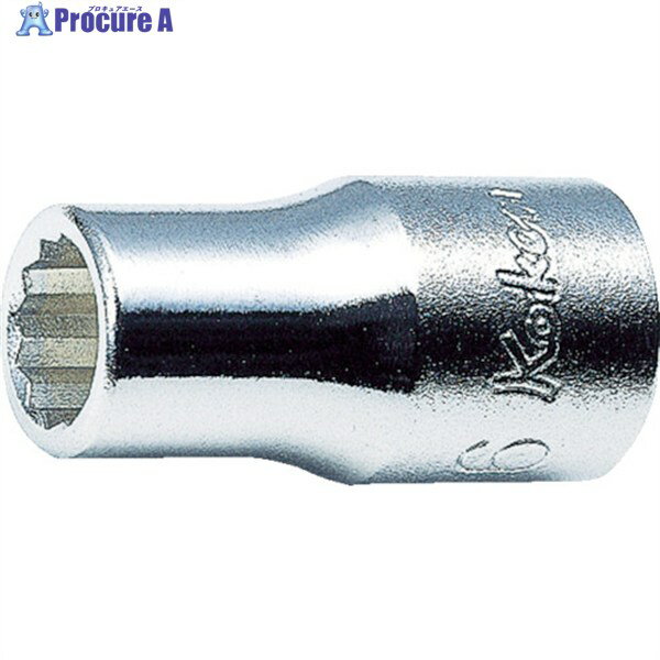 Ko-ken 12角ソケット 対辺5/32 差込角6.35 全長22 2405A-5/32 1個 ▼811-8533