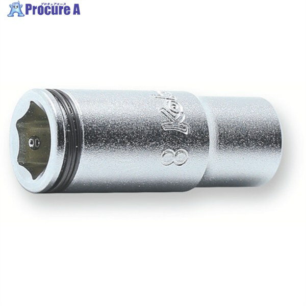 Ko-ken 6.35mm差込 ナットグリップセミディープソケット 10mm 2350X-10 1個 ▼812-1674