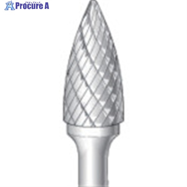 ナカニシ 超硬カッター 砲弾型 ダブルカット φ12.7×25×軸φ6 26124 1本 ▼829-3169