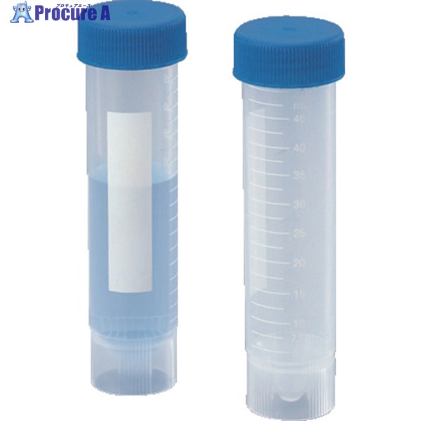 AS 遠沈管 ECK-50ML 自立型 (100本入) 2-8089-02 1箱 ▼838-0201【代引決済不可】