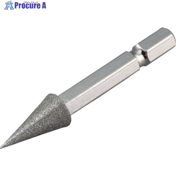 RELIEF 六角軸 ダイヤモンド砥石 円錐型 φ10×16 27933 1個 ▼859-2539