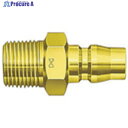 日東 真ちゅう製ハイカプラ(めねじ取付用プラグ) 相手側Rc1/2 1.5Mpa(00208) 40PM BRASS 1個 ▼113-0757 ●KO521(4)