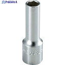 TONE ディープソケット(6角) 対辺寸法10mm 全長54mm 3S-10L 1個 ▼122-4107 ●YA513