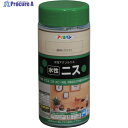 アサヒペン 水性ニス 300ML 透明(クリヤ) 442062 1缶 ▼123-1470