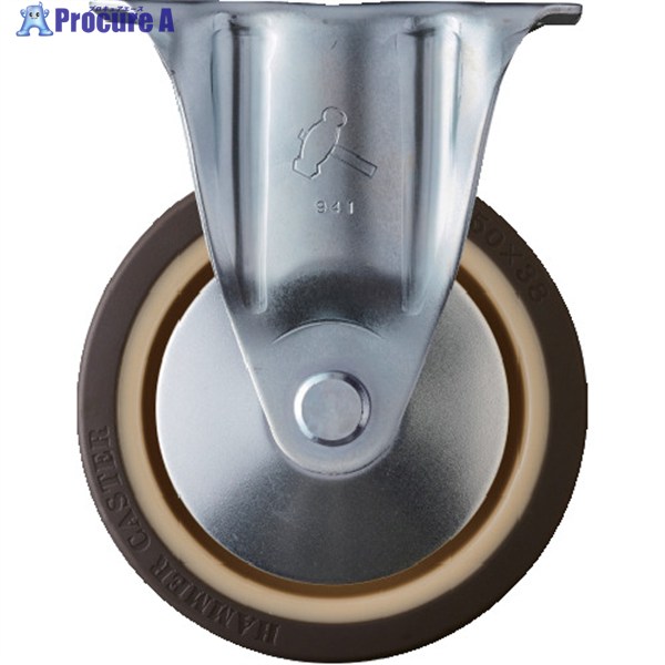 ハンマー キャスター固定ウレタン車150mm 420SR-UB150 1個 ▼125-1961