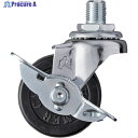 ハンマー ねじ込み旋回式ゴム車輪 50mm UNF1/2 ストッパー付 415A-10R50 1個 ▼125-6513