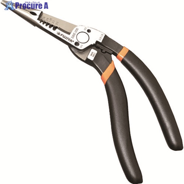 フジ矢 ラジオペンチ メカニックプライヤーエルゴグリップ 330E-200 1丁 ▼149-2503