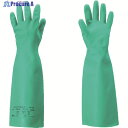 Ansell 耐溶剤作業手袋 アルファテック ソルベックス厚手ロング 37-185 Lサイズ 37-185-9 1双 ▼149-7695