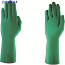 Ansell 耐油ニトリル薄手手袋 アルファテック ソルベックス 37-843 XLサイズ 37-843-10 1双 ▼194-7847