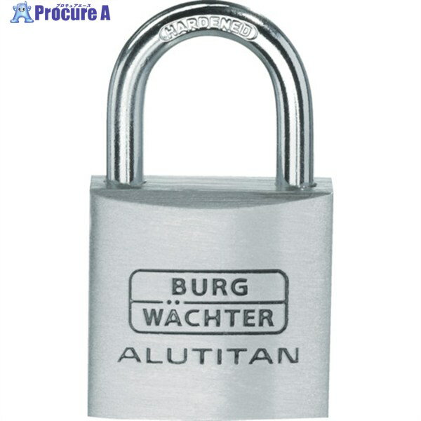 ブルク ヴェヒター シリンダー南京錠 アルティタン Duo770-40SB 2個鍵4本 36161 1個 ▼243-6983