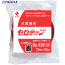 ニチバン 着色セロテープ NO.430 赤 12mmX35m 4301-12 1巻 ▼330-2873