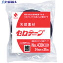 ニチバン 着色セロテープ NO.430 青 24mmX35m 4304-24 1巻 ▼330-3021