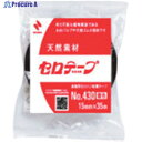 ニチバン 着色セロテープ NO.430 黒 15mmX35m 4306-15 1巻 ▼330-3233