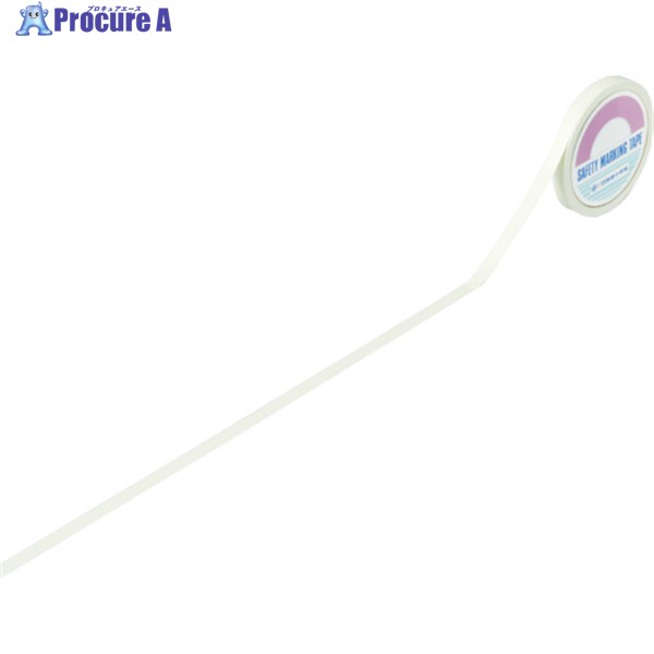 緑十字 高輝度蓄光テープ FLA-1005 10mm幅×5m PET 361008 1巻 ▼391-9897