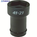 FPC コンビネーションソケット 差込角19mm 6角41mm 4角21mm 3/4WBQ-4121 1個 ▼769-6574