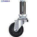 ハンマー パイプ差込み旋回式ゴム車輪 50mm φ19〜21用 4202EU-R50 1個 ▼814-3109
