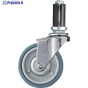 ハンマー パイプ差込み旋回式ゴム車輪(スチールホイール)75mm φ22~24用 4203EU-PR75 1個 ▼814-3154