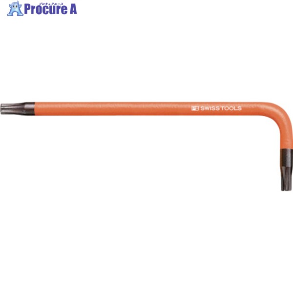 PBスイスツールズ 410-10OR レインボーヘクスローブレンチ オレンジ色 410-10OR 1本 ▼829-0467