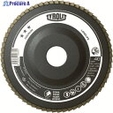 TYROLIT 【売切廃番】 フラップディスク ロングライフ 125mm #80 34063390 10枚 ▼836-7702