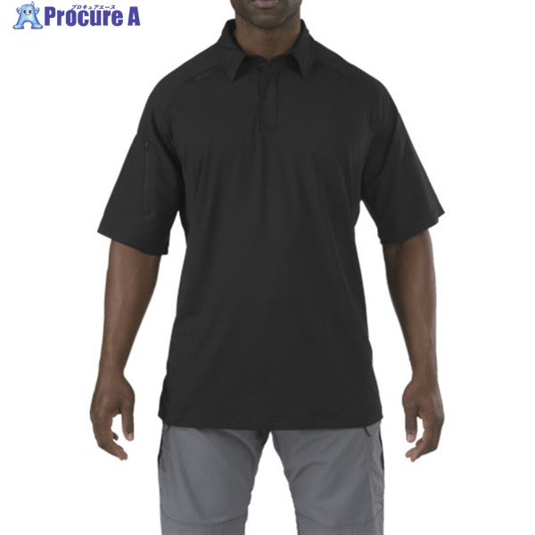 5.11 半袖 ラピッドパフォーマンスポロ ブラック M 41018-019-M 1枚 ▼836-9361