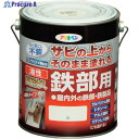 アサヒペン 油性高耐久鉄部用 1.6L 白 526656 1缶 ▼122-8191