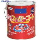 アサヒペン 油性スーパーコート 1.6L 青 544278 1缶 ▼123-1425