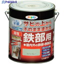 アサヒペン 油性高耐久鉄部用 1.6L ライトグレー 526700 1缶 ▼123-1438