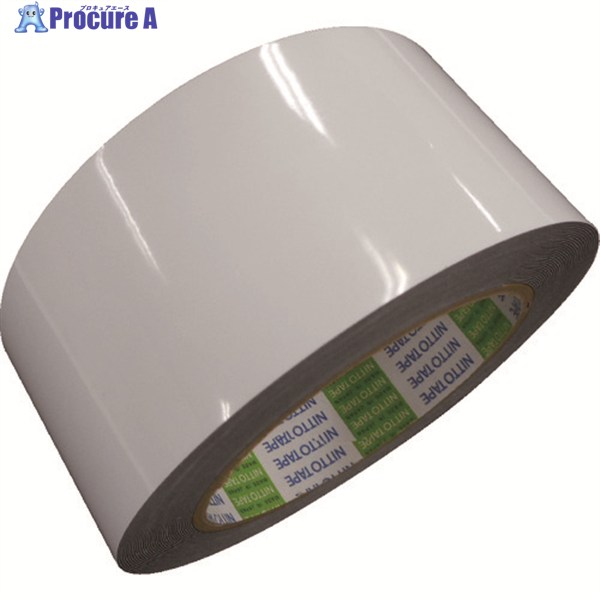 日東 耐久性両面テープ No.5713 50mm×10m ブラック 5713-50 1巻 ▼149-4010