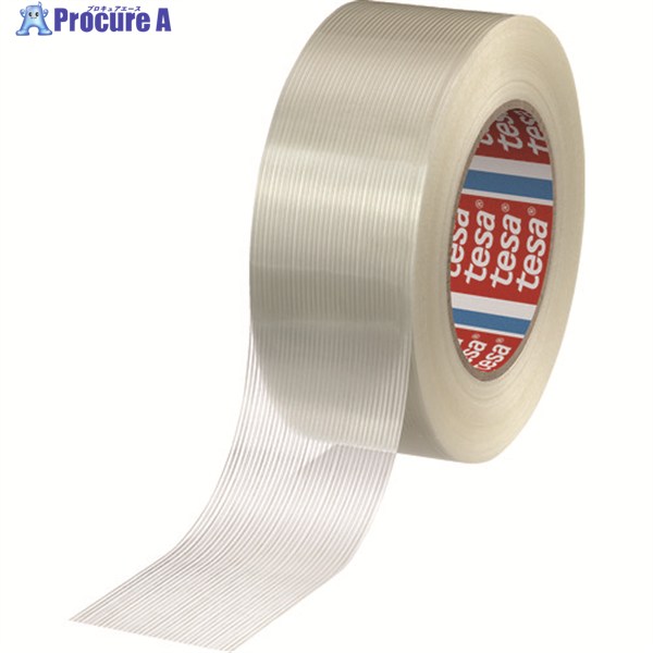tesa フィラメントテープ 白 19mmx50m 53315-19-50 1巻 ▼149-7890