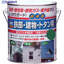 ニッぺ 油性鉄部・建物・トタン用 1.6L ミドリ HUB107-1.6 4976124215735 1缶 ▼157-6985