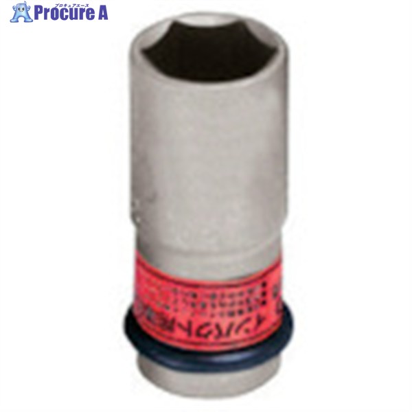 TONE インパクト用薄形ホイルナットソケット(自動車整備用) 対辺寸法21mm 差込角12.7mm 4A-21N 1個 ▼23..