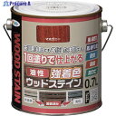 アサヒペン 油性強着色ウッドステイン 0.7L マホガニー 538765 1缶 ▼268-4325