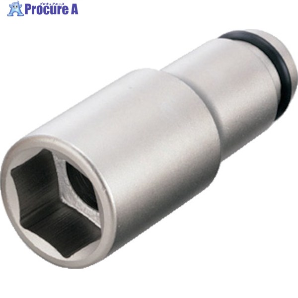 TONE インパクト用超ロングソケット 対辺寸法21mm 全長100mm 4NV-21L100 1個 ▼387-5857 ●YA513